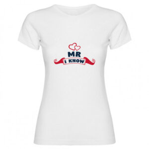T-shirt Mrs i know