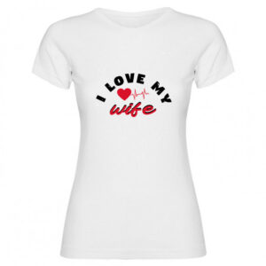 T-shirt i love my wife